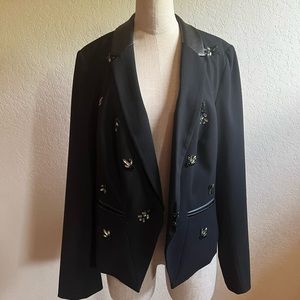 Lane Bryant Collection Crystal Embellished Jacket